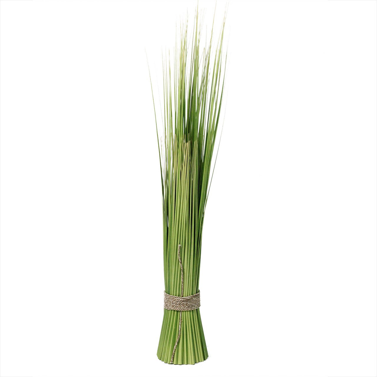 Northlight Artificial Onion Grass Bundle Wrapped with Jute Rope Decoration - 37.75"